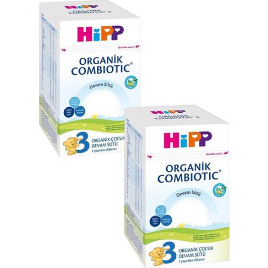 Hipp 3 Organik Combiotic Devam Sütü 800 gr 2’li