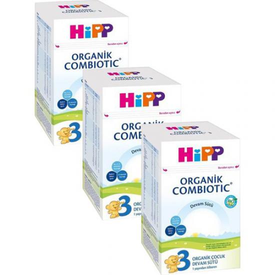 Hipp 3 Organik Combiotic Devam Sütü 800 gr 3’lü