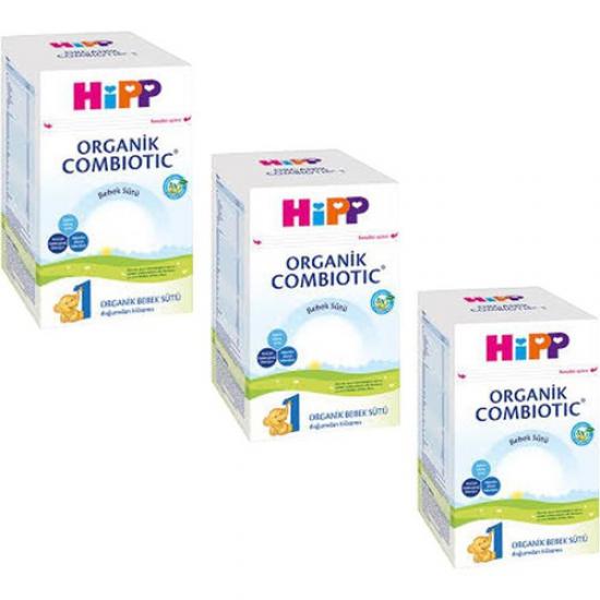 Hipp 1 Organik Combiotic Bebek Sütü 800 gr 3’lü