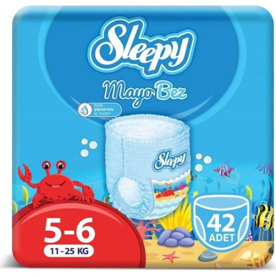 Sleepy Mayo Külot Bez 6 Numara  X Large 3’Lü Paket 11 - 25 Kg 42 Adet
