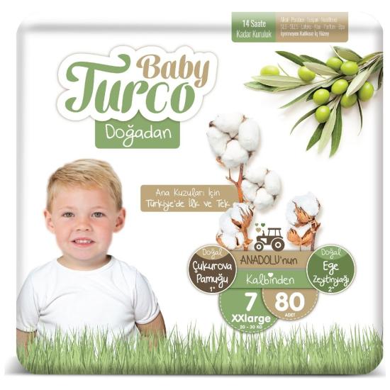 Baby Turco Doğadan 7 Numara Xxlarge 80’li