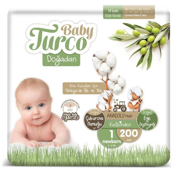 Baby Turco Doğadan 1 Numara Newborn 200’lü