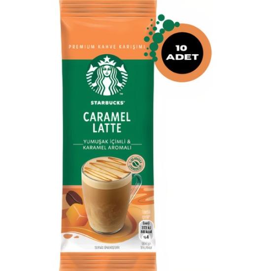 Starbucks Caramel Latte Granül Kahve 10’lu Paket x 21,5 gr