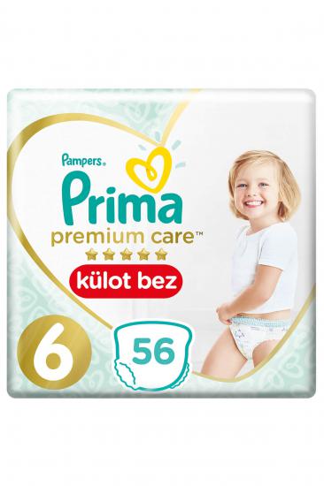 Prima Premium Care Külot Bebek Bezi 6 Beden 15+ Kg 56 Adet
