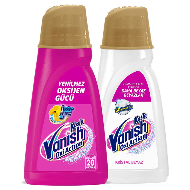 Vanish Kosla Oxi Action Gold Sıvı Leke Çıkarıcı 1000 ml+1000 ml