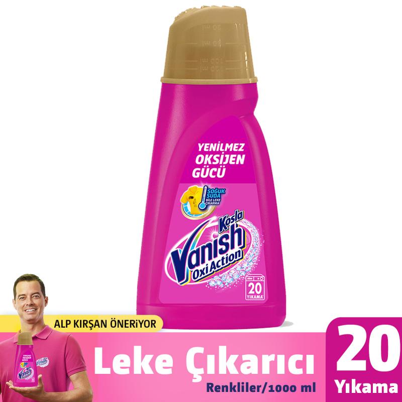 Vanish Kosla Oxi Action Gold Sıvı Leke Çıkarıcı 1000 ml+1000 ml